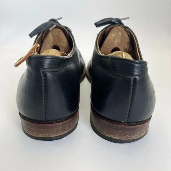 Red Wing 9043 Beckman Featherstone Black Oxford Dress Shoes Mens Sz 10 D Lace-up